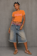Holy Wood Two Piece ft Denim Jorts